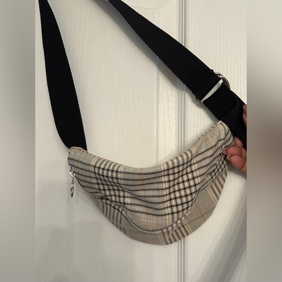 ASOS Dad Coat with matching hip sack bum bag - Picture 4 of 11